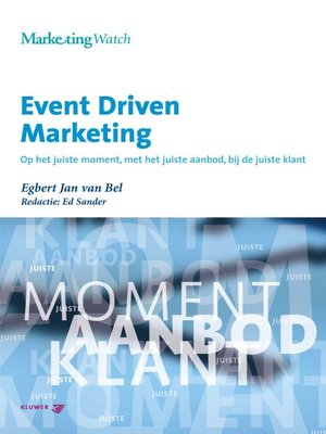 cover image of Event Driven Marketing